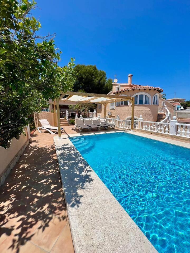 Relaxdiversion En Villa Piscina Bbq Y Cocina Ext Calpe Luaran gambar